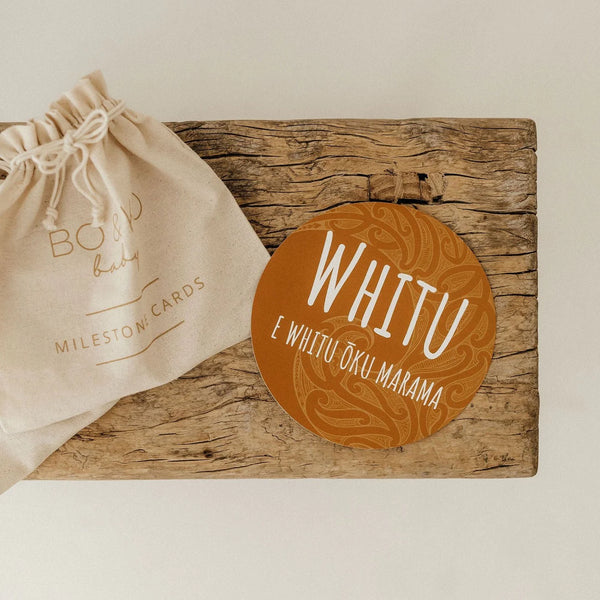 Bo & Ko Te Reo Milestone Cards