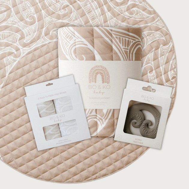 Bo & Ko Māori Inspired Bundle - Tan