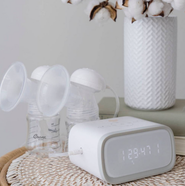 Crane Baby Rechargeable Double Electric Breast Pump