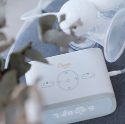 Crane Baby Rechargeable Double Electric Breast Pump