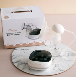 Crane Baby Rechargeable Single Electric Breast Pump