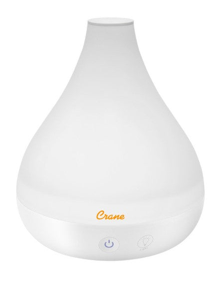 Crane Cool Mist Humidifier + Aroma Diffuser - White