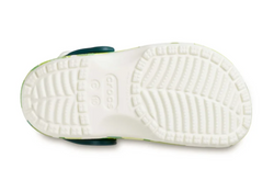 Crocs Classic Glow Slime Monsters Clogs- Glow Green