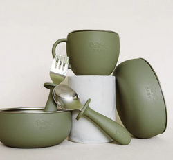 Ease Baby Stainless Steel Toddler Feeding Bundle