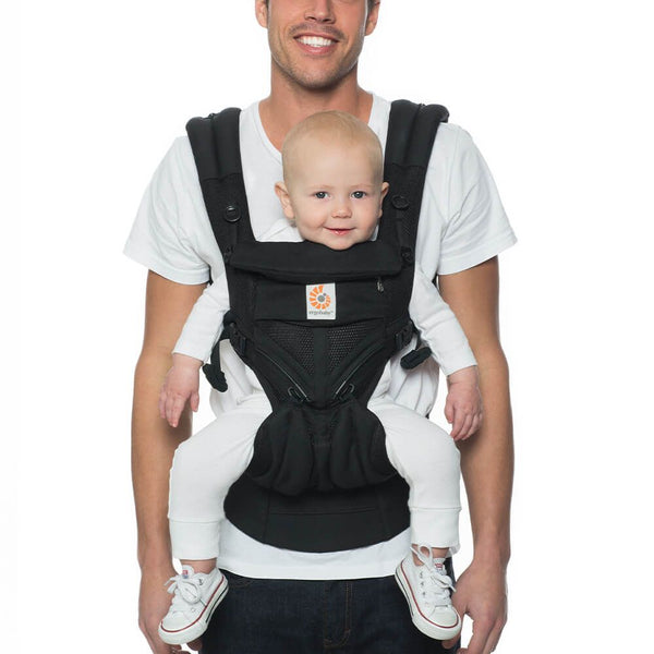 Ergobaby Omni 360 Cool Air Mesh Baby Carrier -Onyx Black