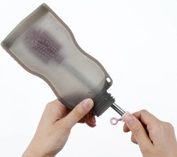 Haakaa Silicone Cleaning Brush Kit Suva Grey
