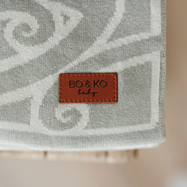 Bo & Ko Mohimohi Woven Pēpi Blanket
