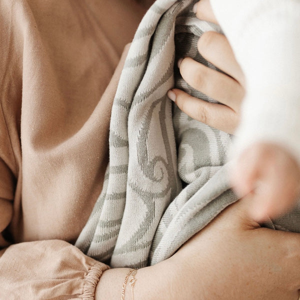 Bo & Ko Mohimohi Woven Pēpi Blanket