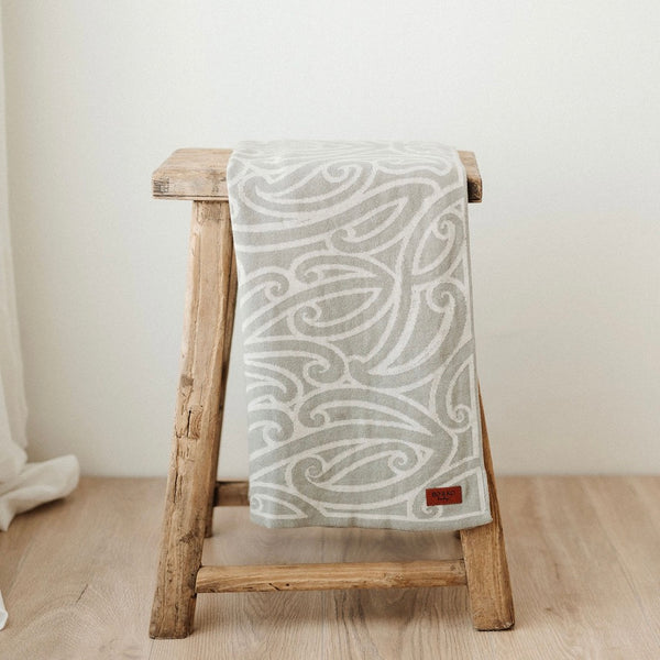 Bo & Ko Mohimohi Woven Pēpi Blanket