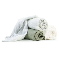 Little Linen Company Little Bamboo Muslin Wrap 3 pk
