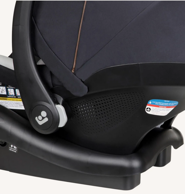 Maxi-Cosi Mico Luxe+ Infant Capsule and Base - Essential Black