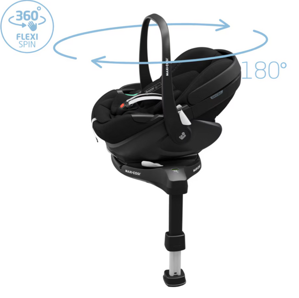 Maxi Cosi Pebble 360 Pro 2 featuring Slide Tech (Black, Graphite, Green and Truffle)