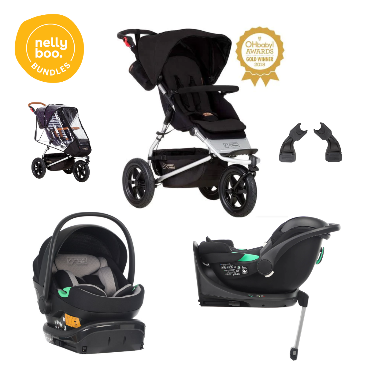 Mountain Buggy Urban jungle Basics Bundle