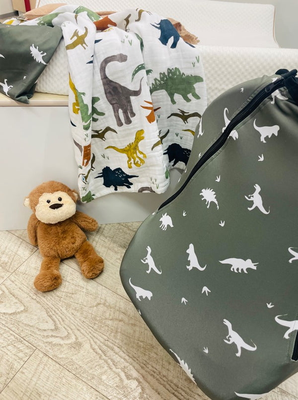 Nelly Boo Capsule Cover - All Seasons with Insect Net in Cutie Saurus