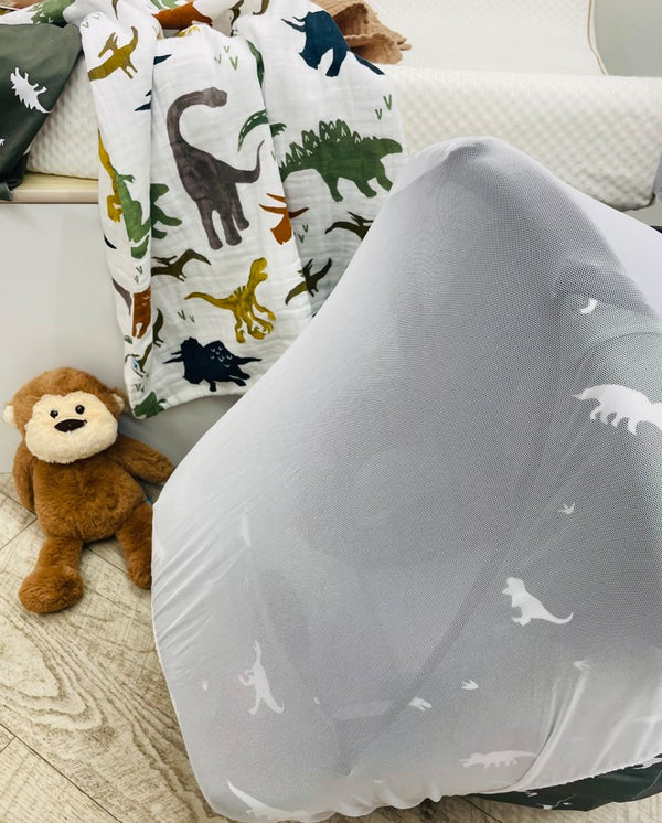 Nelly Boo Capsule Cover - All Seasons with Insect Net in Woodland Birds