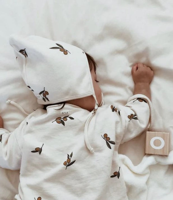Organic Zoo Olive Garden Pixie Bonnet