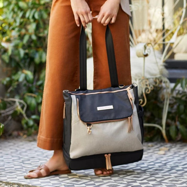 Petunia Pickle Bottom Pivot Backpack - Sand / Black