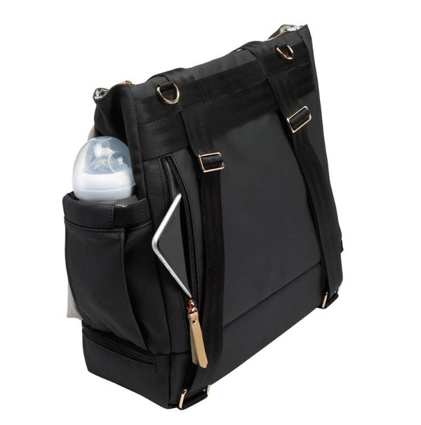 Petunia Pickle Bottom Pivot Backpack - Sand / Black