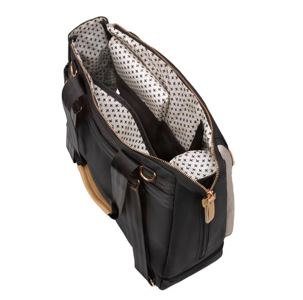 Petunia Pickle Bottom Pivot Backpack - Sand / Black