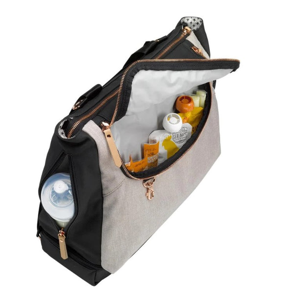 Petunia Pickle Bottom Pivot Backpack - Sand / Black