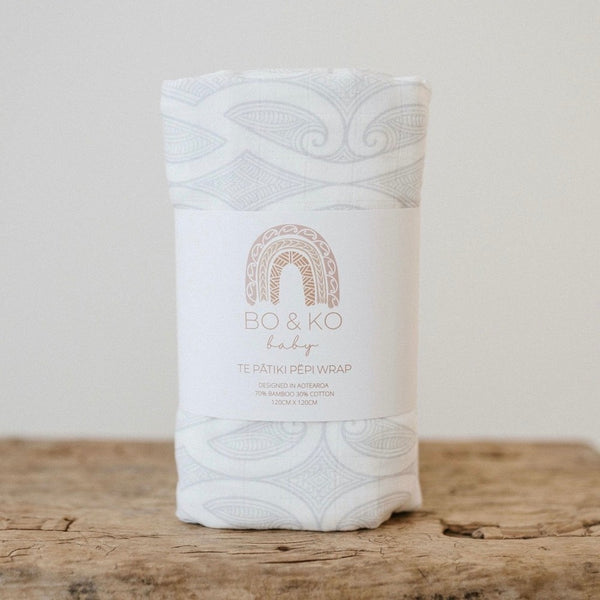 Bo & Ko Te Pātiki Pēpi Wrap