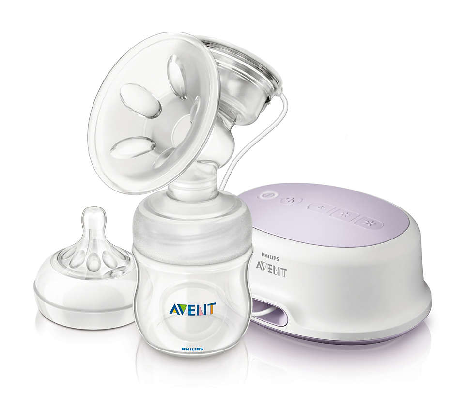 Philips double breast store pump