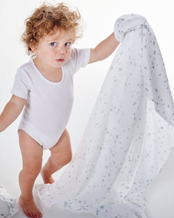 Little Linen Company Little Bamboo Muslin Wrap 3 pk