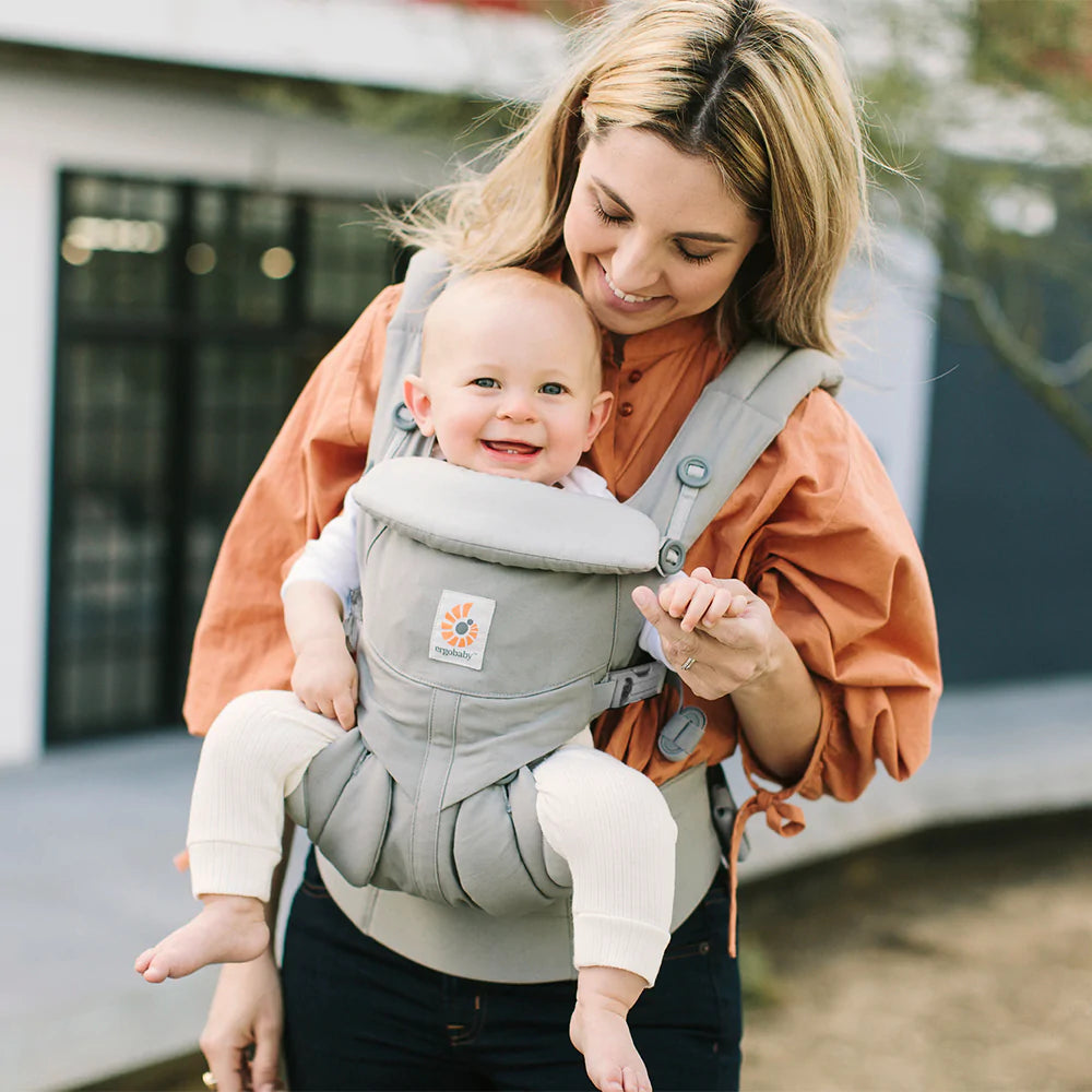 Ergobaby Omni 360 Cool Air Mesh Baby Carrier Pearl Grey