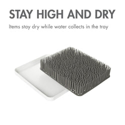 Boon Lawn Countertop Drying Rack (Stormy Grey)