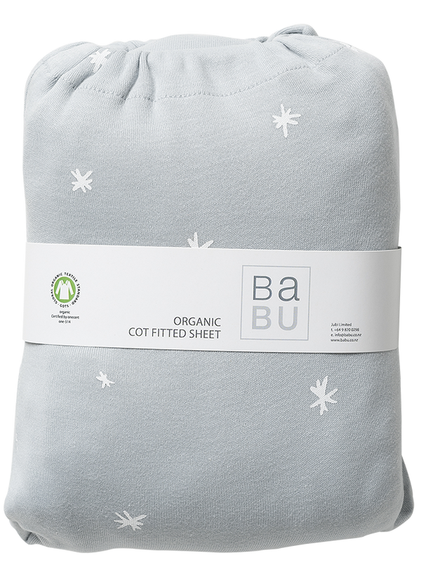 Babu Organic Cot Fitted Sheet