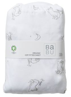 Babu Organic Cot Fitted Sheet