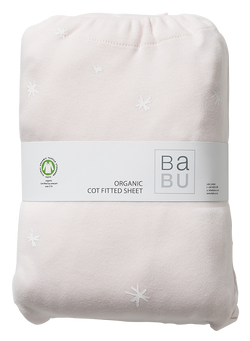 Babu Organic Cot Fitted Sheet