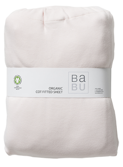 Babu Organic Cot Fitted Sheet