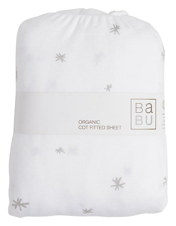 Babu Organic Cot Fitted Sheet