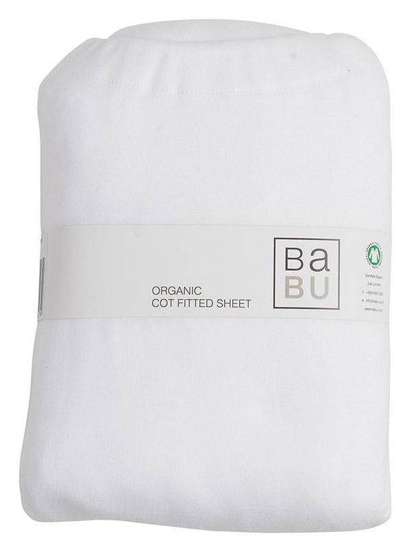 Babu Organic Cot Fitted Sheet