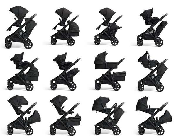 Edwards & Co Olive Second Seat Kit - Black Luxe