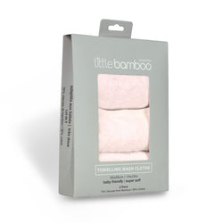 Little Linen Company Little Bamboo Towelling Washer 3pk