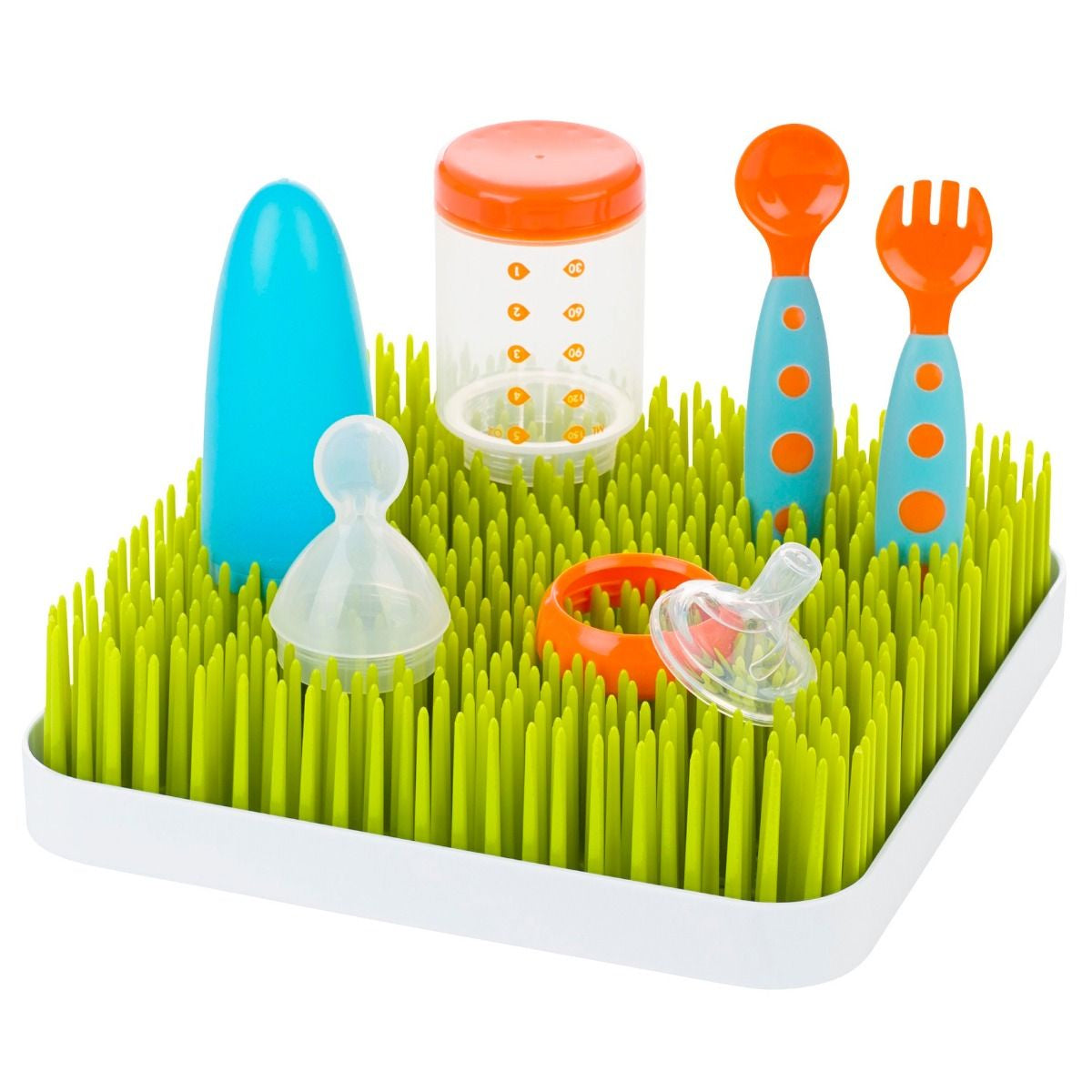 Boon Grass Countertop Drying Rack Green - Main Image