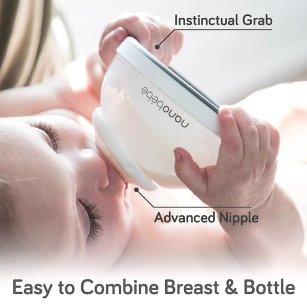 Nanobébé Breast Milk Bottle - 3 pack