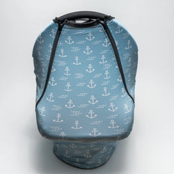 Nelly Boo Capsule Cover - All Seasons with Insect Net in Sea Anchor