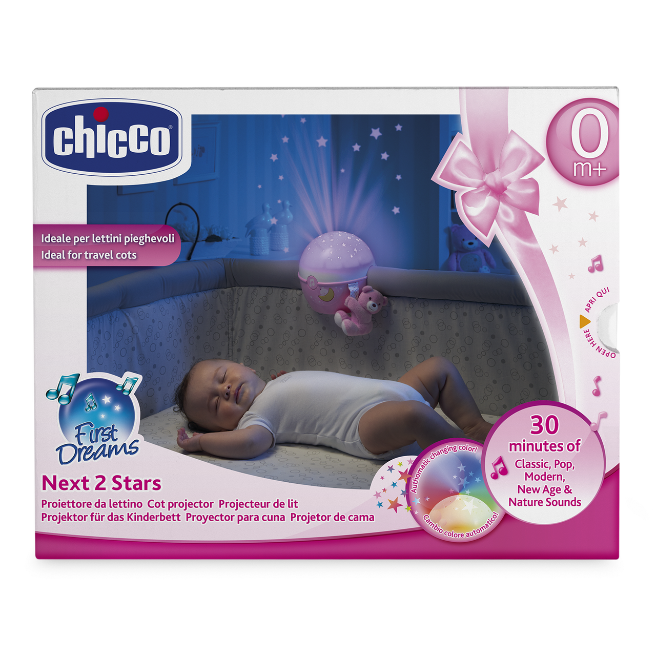 Chicco next2 top stars light blue