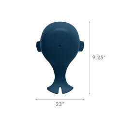 Boon Chomp Hungry Whale Bath Toy - Navy