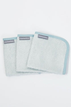 Little Linen Company Little Bamboo Towelling Washer 3pk