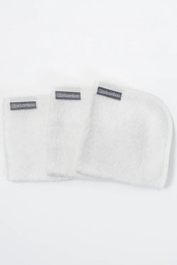 Little Linen Company Little Bamboo Towelling Washer 3pk