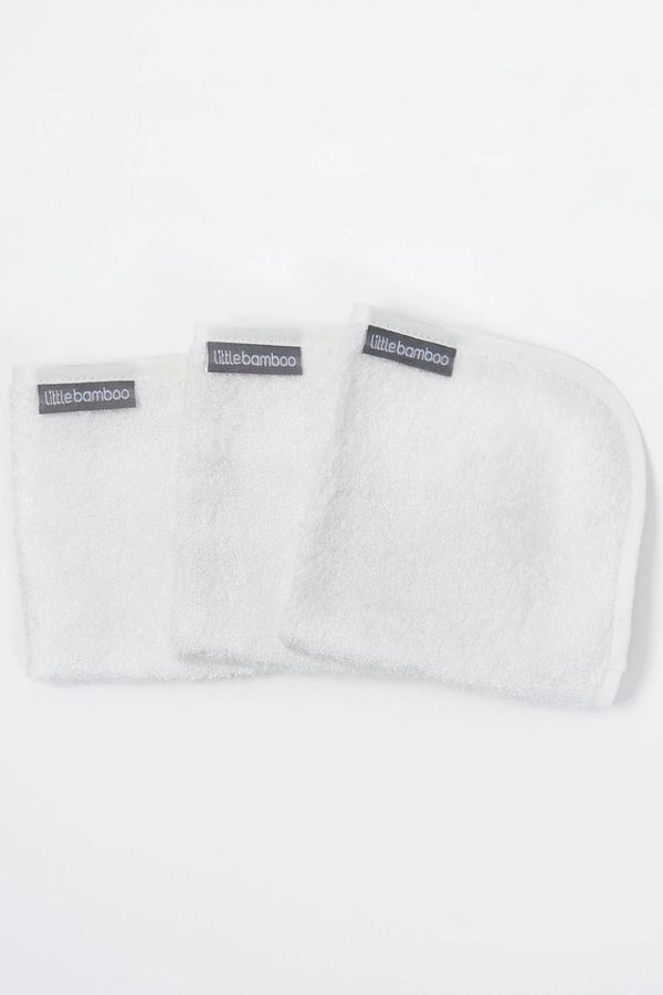 Little Linen Company Little Bamboo Towelling Washer 3pk