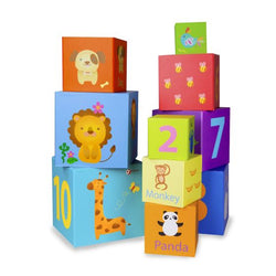 Classic World Forest Animal Stacking Cubes
