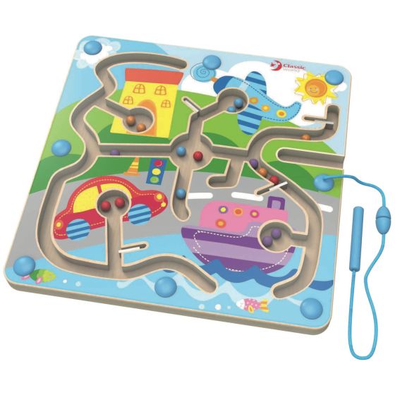 Magnetic Town Set Maze