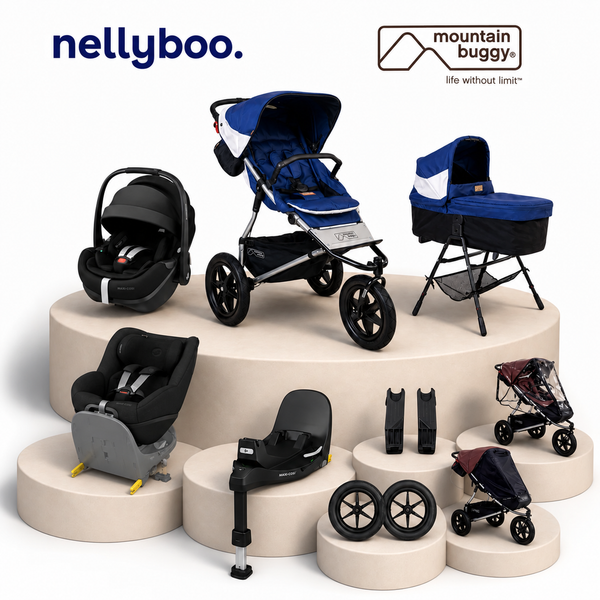 Mountain Buggy Terrain™ V4 Ultimate Bundle with maxi Cosi Slide Tech Capsule, Base and Car Seat
