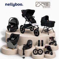 Onyx Pram with Black Seats