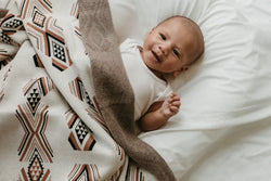 Hawaiiki Pēpi Niho 100% Knitted Cotton Blanket